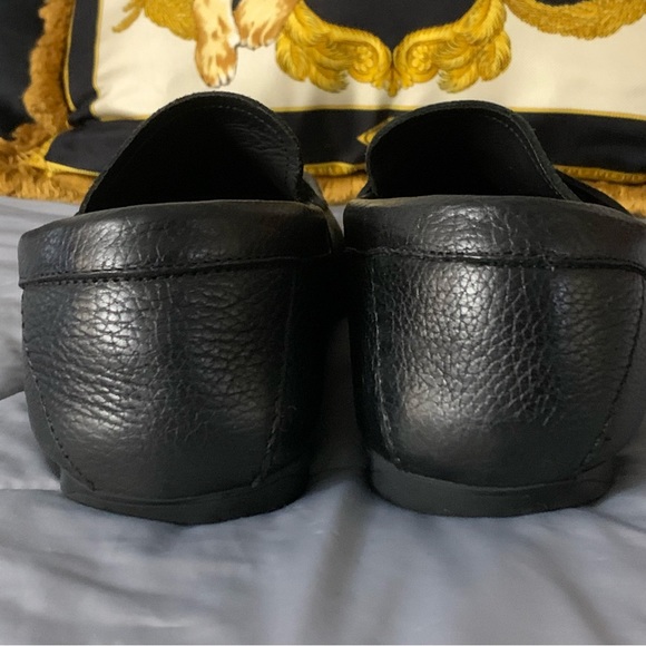 Versace Pebble Leather Drivers - Picture 3 of 10